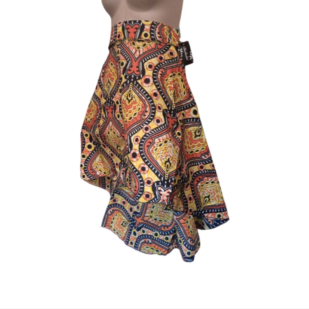 African print skirt - Picture 3 of 7